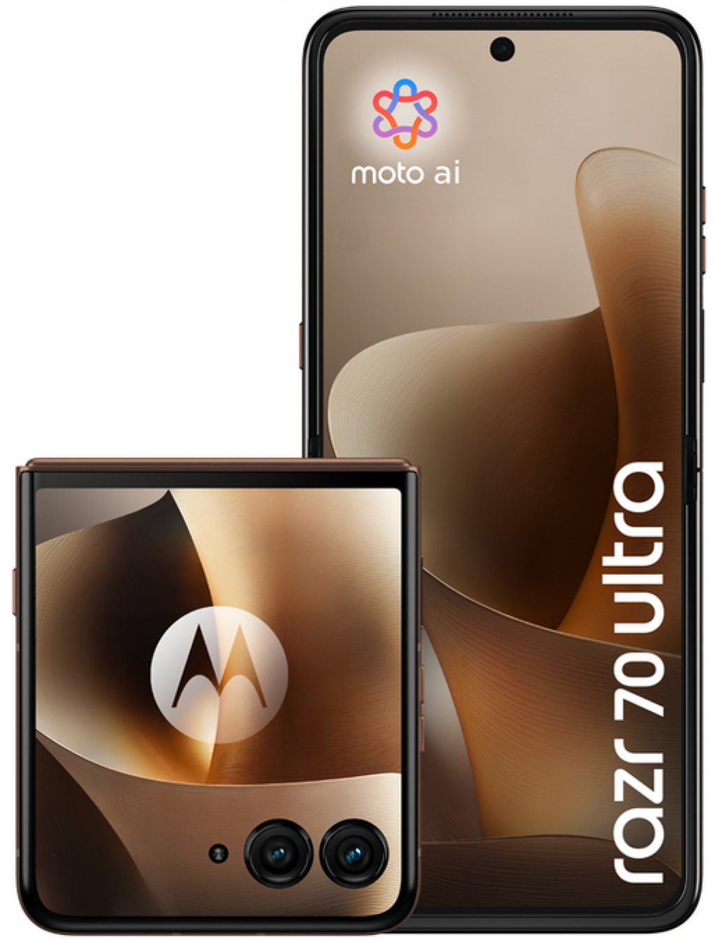 Смартфон Motorola Razr 70 Ultra 16/512GB Cocoa (Wood)
