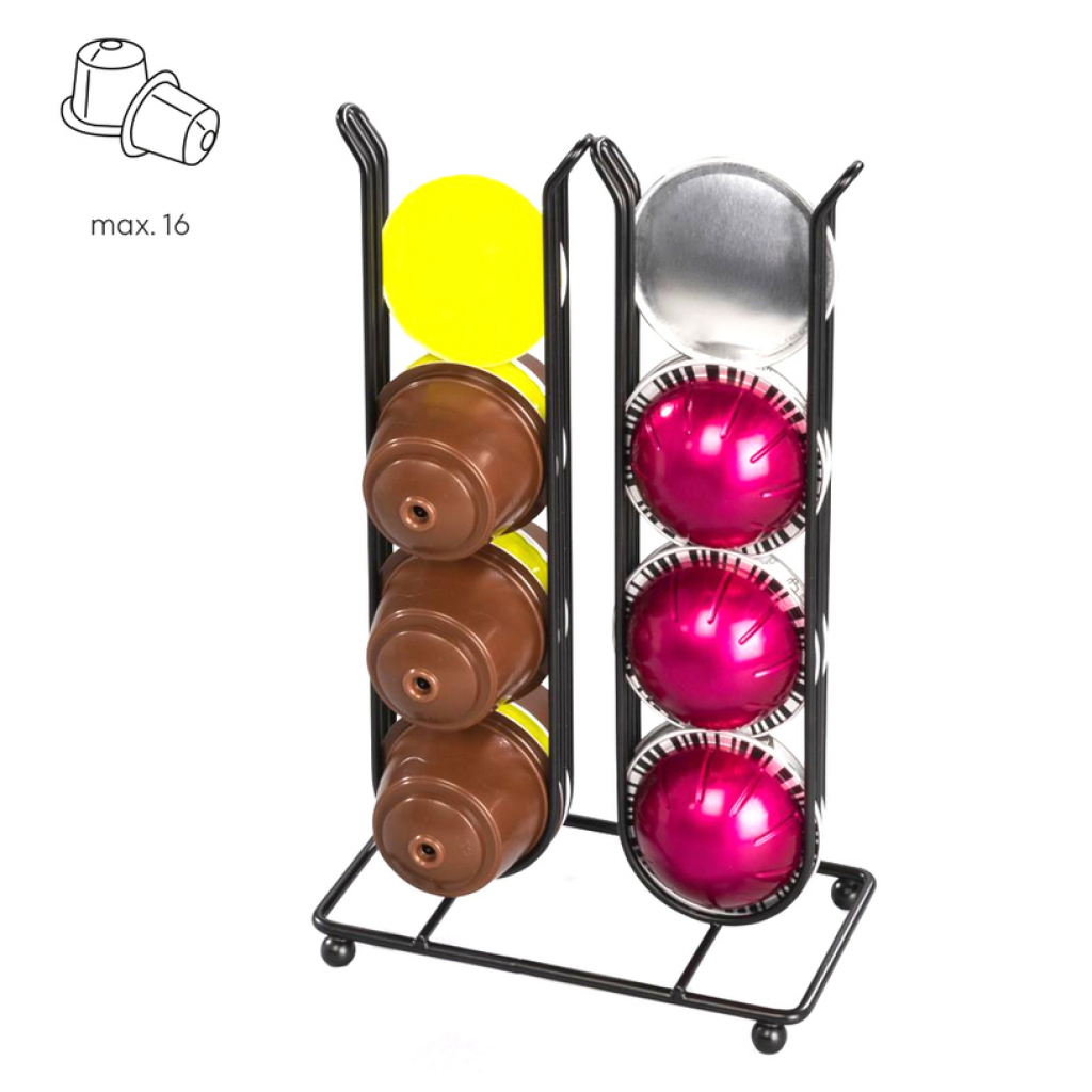 Стойка за кафе капсули Xavax 111266-Dolce Gusto, Nespresso Vertuo , за 16 капсули