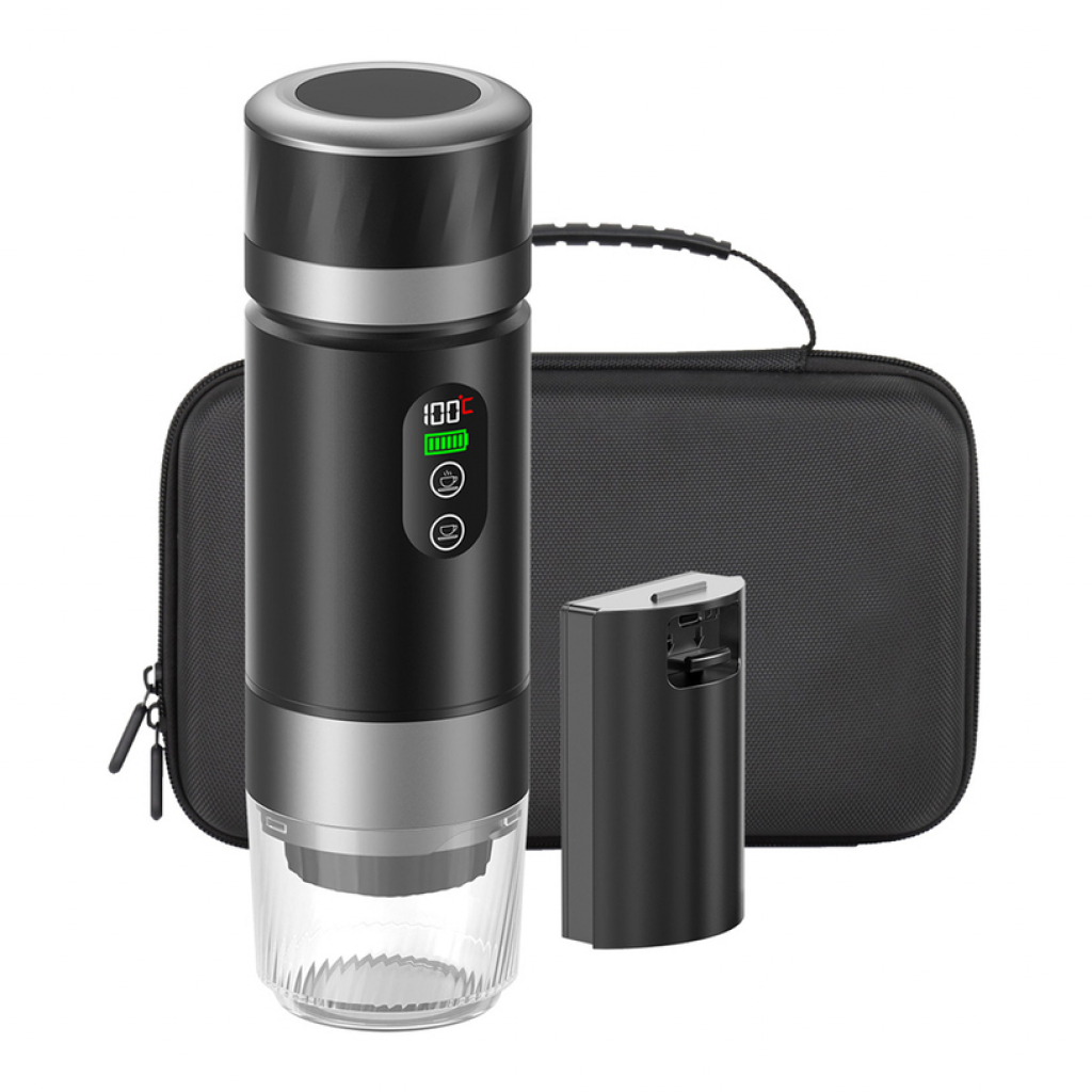 Кафемашина с капсули Xmart Portable Coffee Machine KF-JN-03 Plus Black 3 in 1