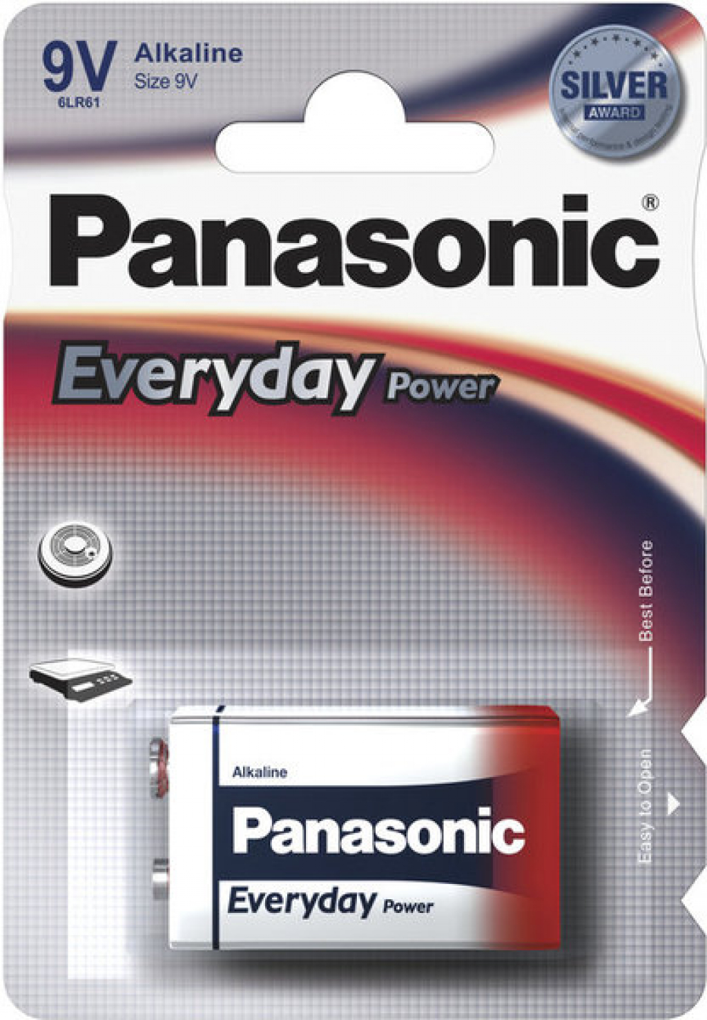 Батерии Panasonic PAN EPS 6LR61/1BP 9V